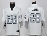 Nike Oakland Raiders 28 Jacobs Navy White Color Rush Limited Jersey,baseball caps,new era cap wholesale,wholesale hats